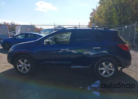 2009 Nissan Murano S z USA, uszkodzony, nr VIN JN8AZ18W39W101024